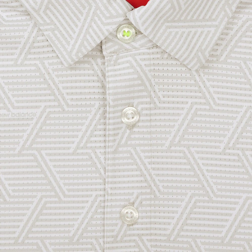 ニューバランス（new balance）（メンズ）ゴルフウェア 半袖 ショートスリーブ COLLAR シャツ 012-6168011-021