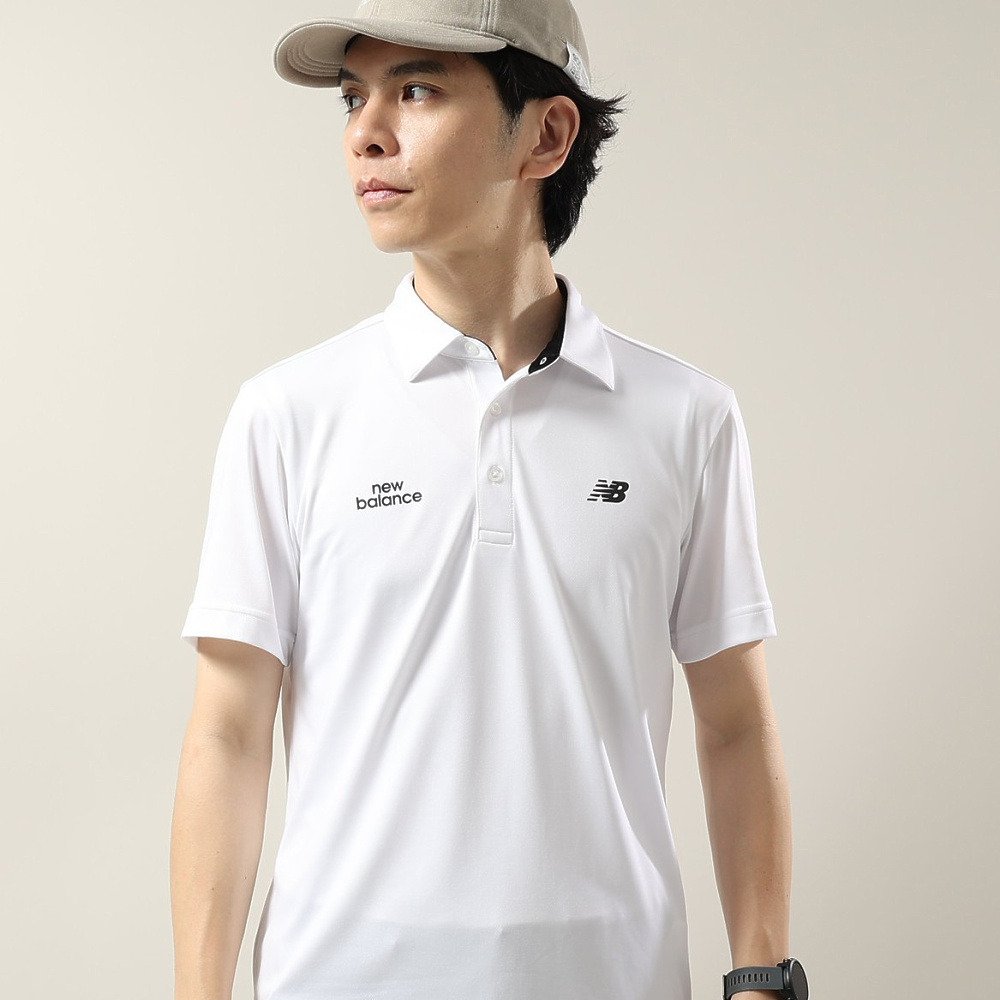 ニューバランス（new balance）（メンズ）ゴルフウェア 接触冷感 半袖