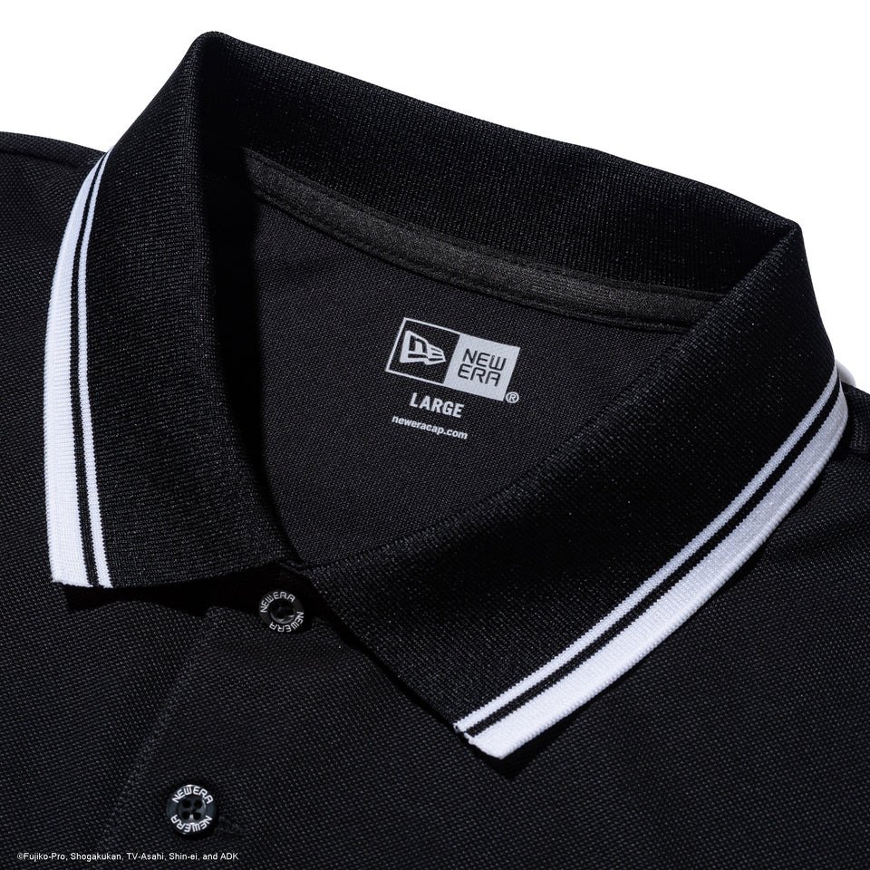 ニューエラ（NEW ERA）（メンズ、レディース）ゴルフウェア 鹿の子 ポロシャツ ドラえもん GO PLAY GOLF 半袖ポロシャツ 14935371