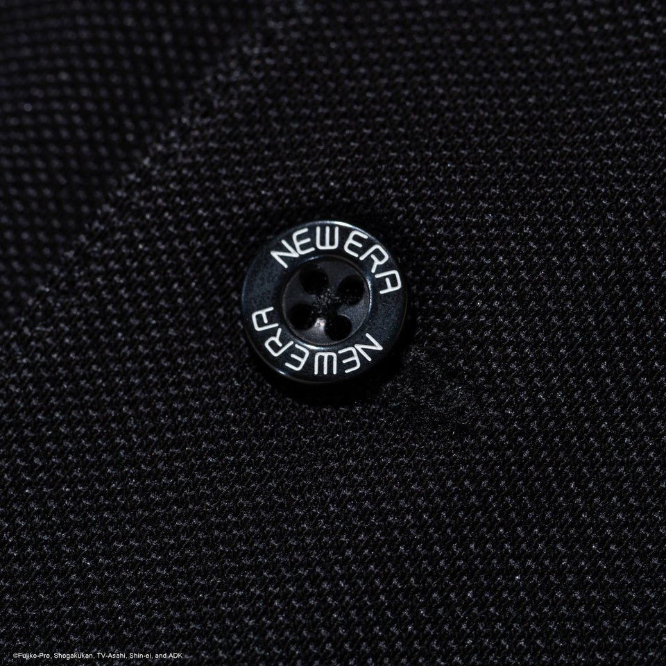 ニューエラ（NEW ERA）（メンズ、レディース）ゴルフウェア 鹿の子 ポロシャツ ドラえもん GO PLAY GOLF 半袖ポロシャツ 14935371