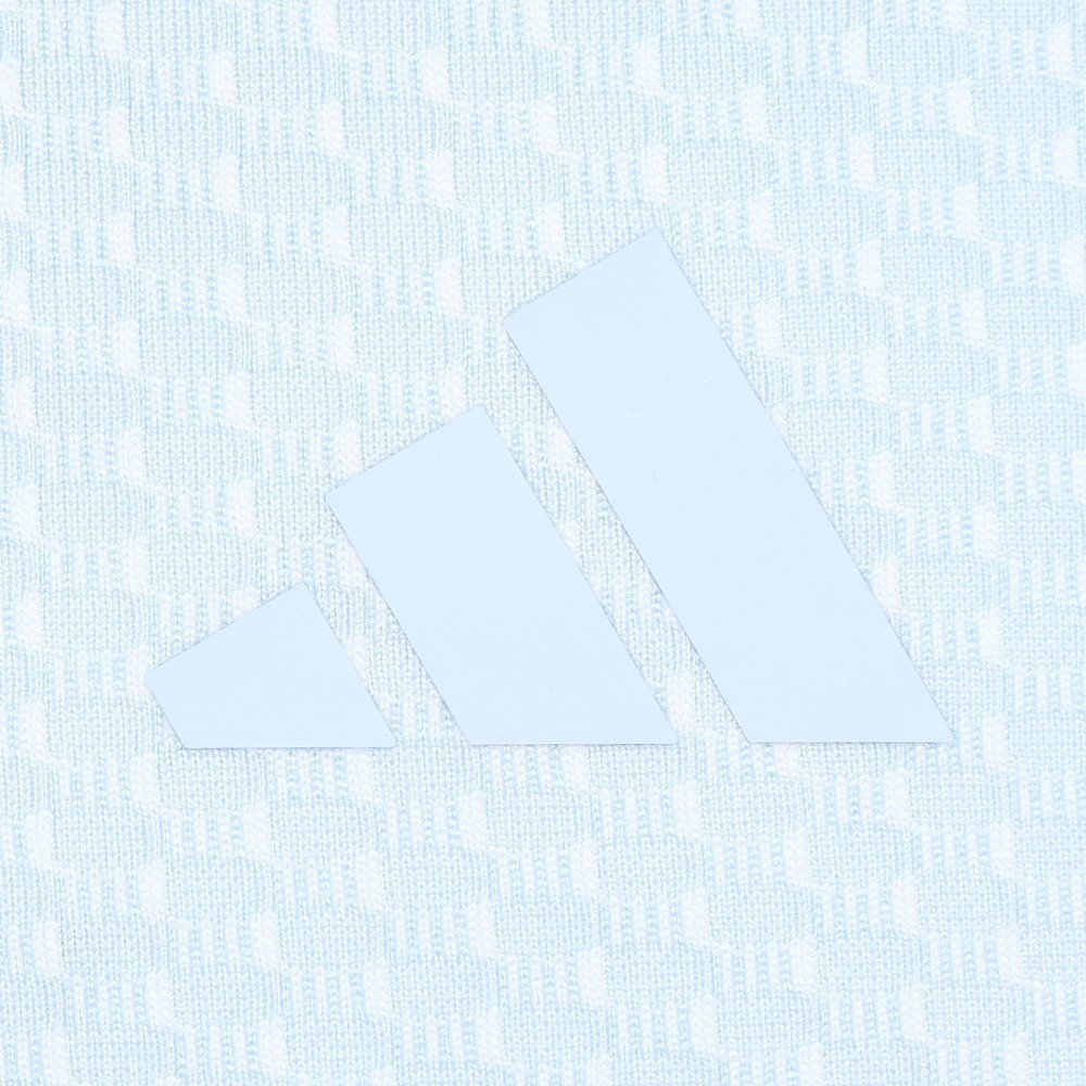 アディダス（adidas）（メンズ）ゴルフウェア テクスチャード 半袖シャツ UB130-JY5471 WHITE/CRSK