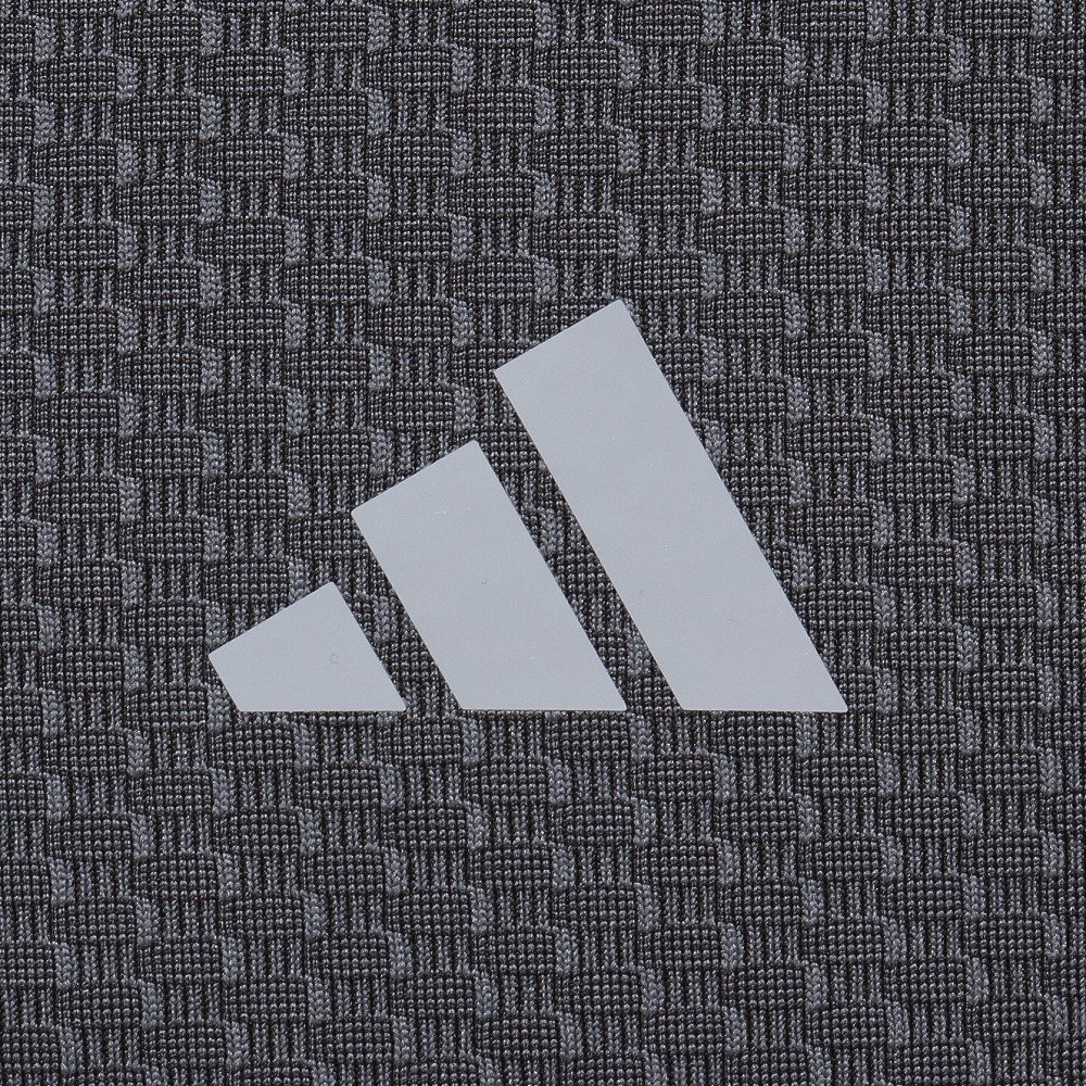 アディダス（adidas）（メンズ）ゴルフウェア テクスチャード 半袖シャツ UB130-KC1118 CARBON/BLACK