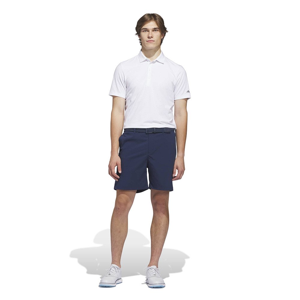 アディダス（adidas）（メンズ）ゴルフウェア ティーアップモチーフ 半袖シャツ RO626-KF0108W/GRY