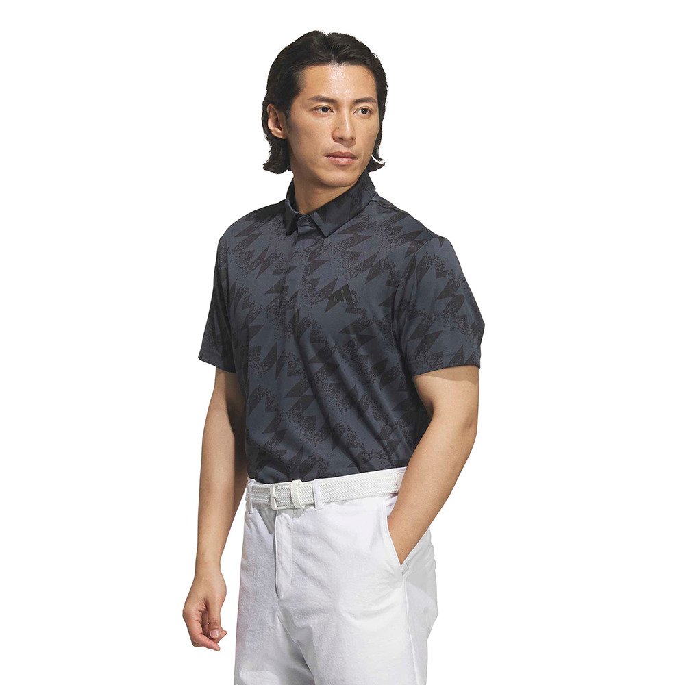 新品⛳️M アディダスゴルフ 涼感 モノトーン セットアップ　ショーパン　半袖ポロ アディダス（adidas）（メンズ）ゴルフウェア クライマクール