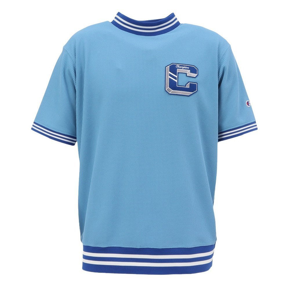 チャンピオン（CHAMPION）（メンズ）ゴルフウェア 吸汗速乾 半袖 ショートスリーブモックネックシャツ 26SS C3-DG303 356