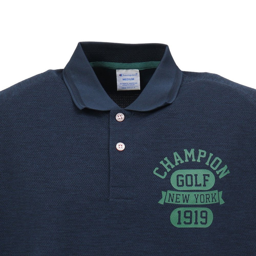 チャンピオン（CHAMPION）（メンズ）ゴルフウェア 吸汗速乾 半袖