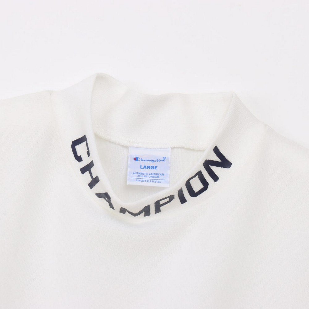 チャンピオン（CHAMPION）（メンズ）ゴルフウェア 吸汗速乾 半袖 モックネックシャツ C3-DG322 010