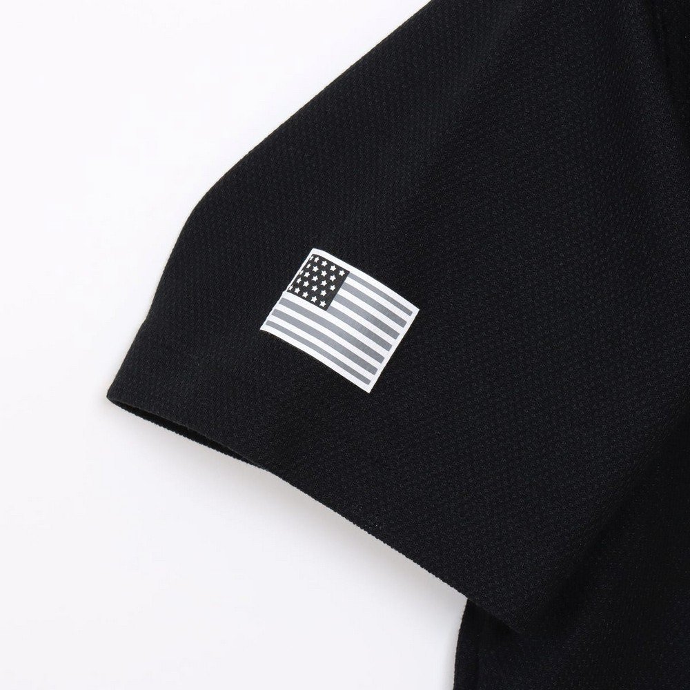 チャンピオン（CHAMPION）（メンズ）ゴルフウェア 吸汗速乾 半袖 モックネックシャツ C3-DG322 090