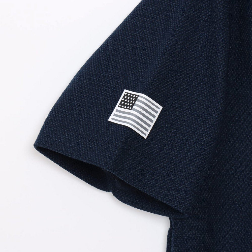 チャンピオン（CHAMPION）（メンズ）ゴルフウェア 吸汗速乾 半袖 モックネックシャツ C3-DG322 370