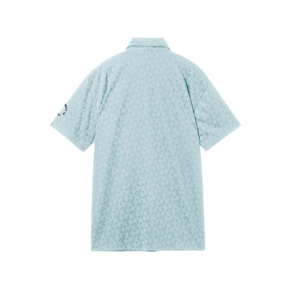 ルコックスポルティフ（lecoqsportif）（メンズ）ゴルフウェア トライアングルジャカード半袖シャツ LG6SHS01M SA00