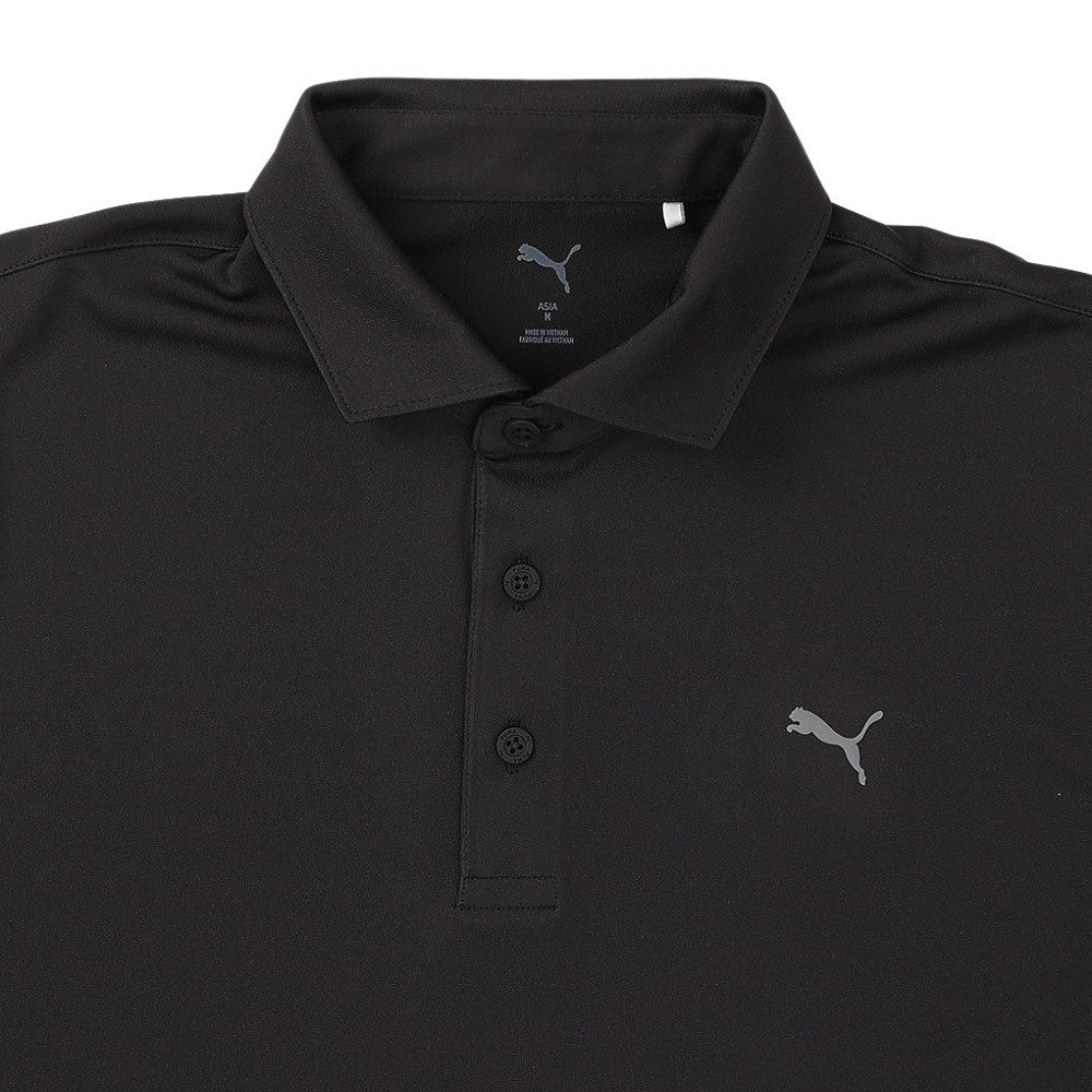 プーマ（PUMA）（メンズ）ゴルフウェア Pure3 半袖ポロシャツ 636693-01