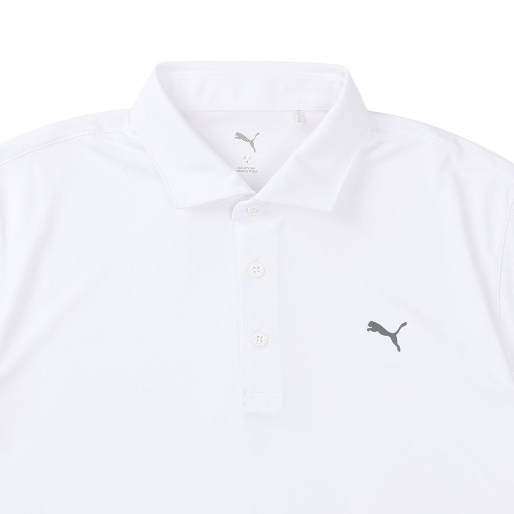 プーマ（PUMA）（メンズ）ゴルフウェア Pure3 半袖ポロシャツ 636693-02