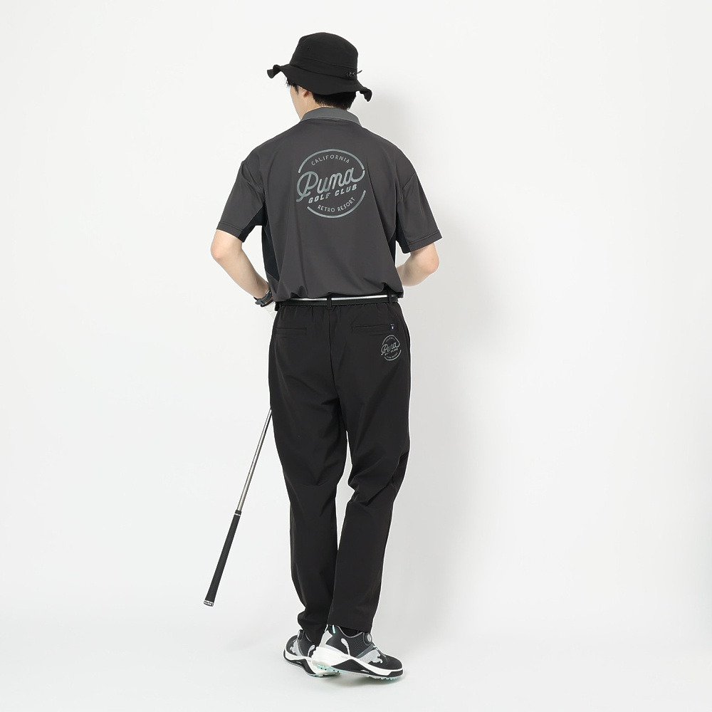 プーマ（PUMA）（メンズ）ゴルフウェア 吸汗速乾 接触冷感 バック