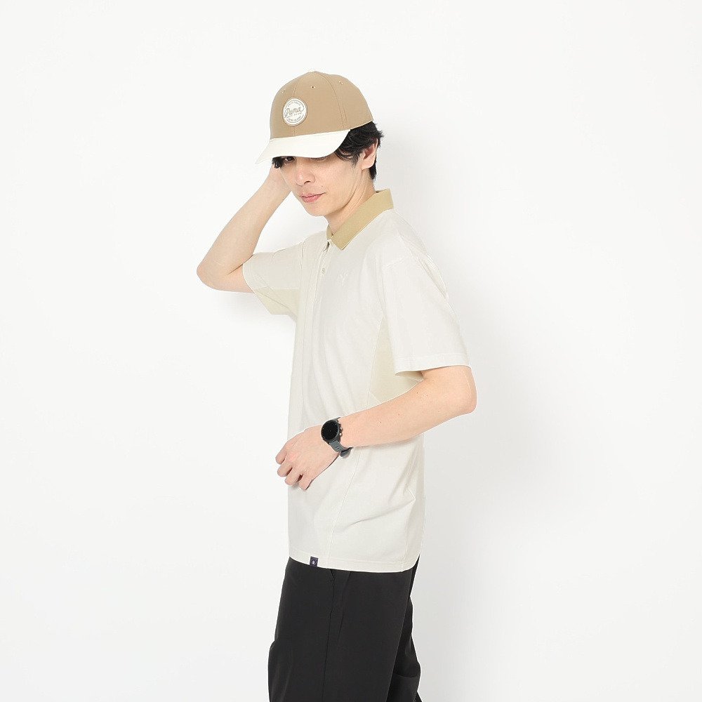 プーマ（PUMA）（メンズ）ゴルフウェア 吸汗速乾 接触冷感 バック