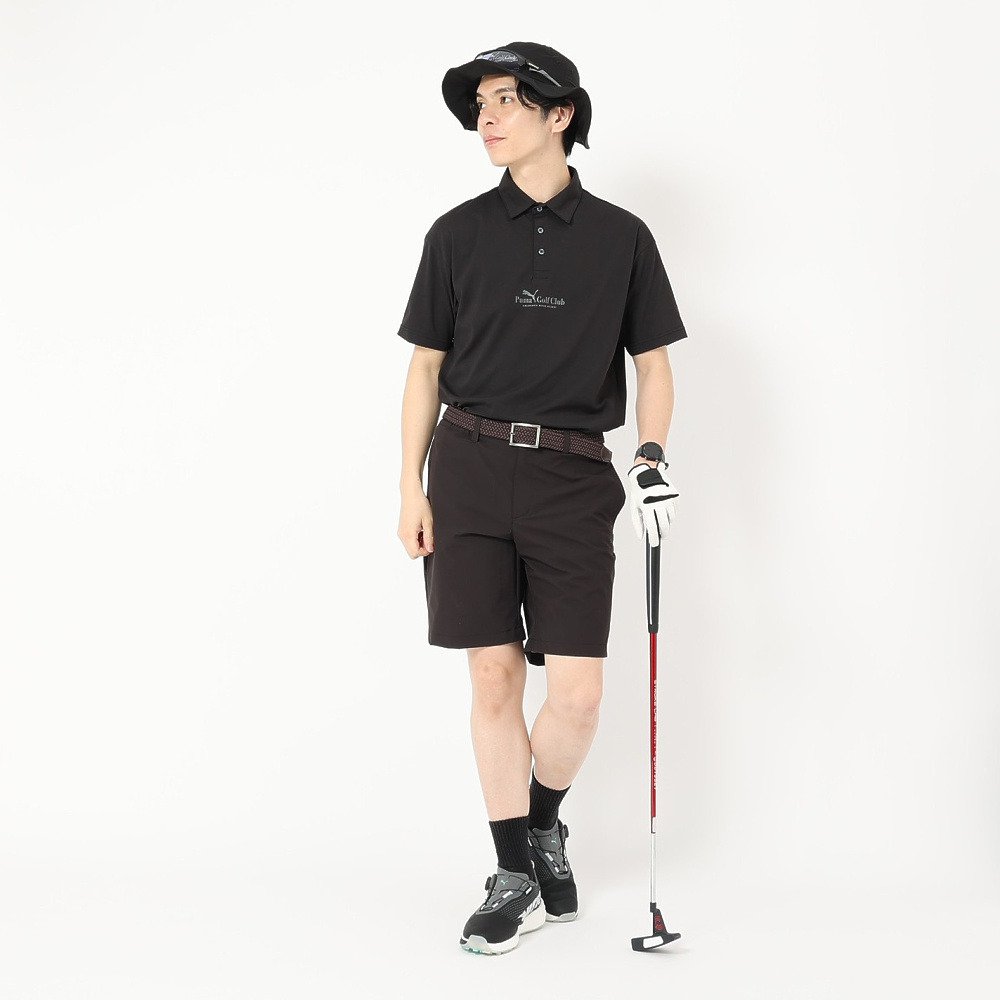 プーマ（PUMA）（メンズ）ゴルフウェア 吸汗速乾 ガゼット 半袖
