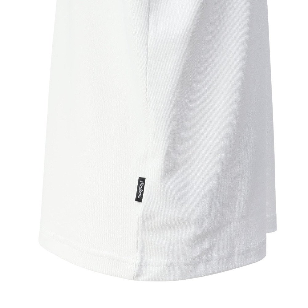 マルボンゴルフ（Malbon Glolf）（メンズ）ゴルフウェア FAIRWAY 半袖 ポロシャツ UNBADGED MU-9402-WHT