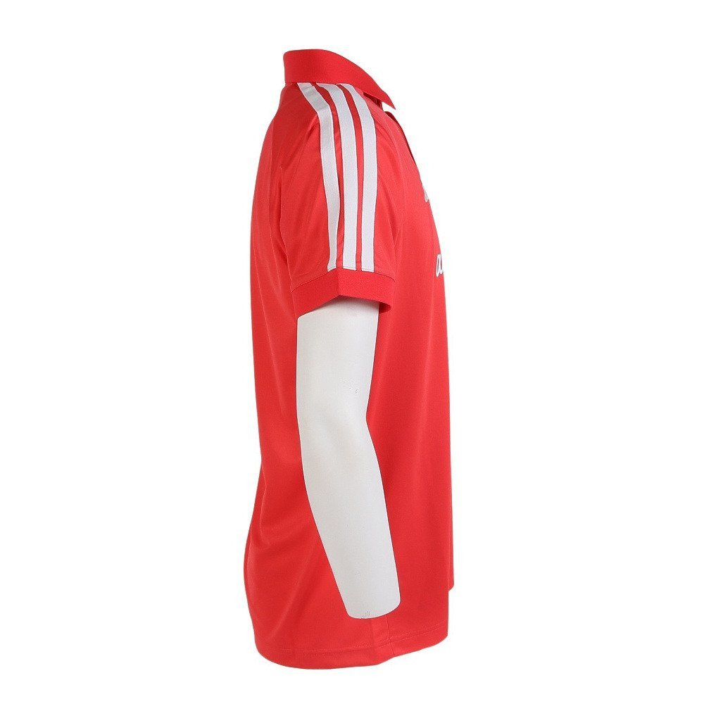 アディダス（adidas）（メンズ）ゴルフウェア 接触冷感 ワーディング 半袖シャツ OGH92-KM2221 RED