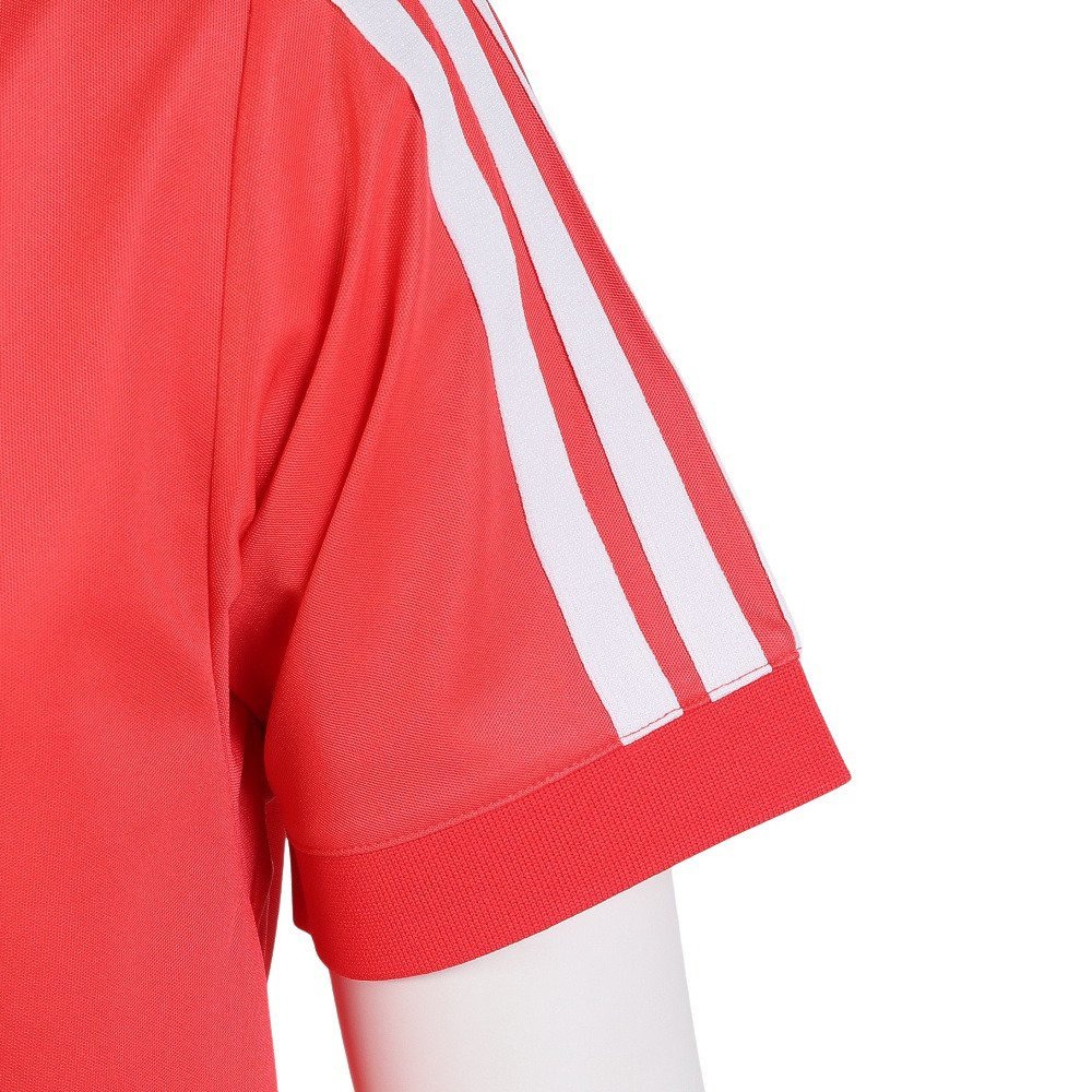 アディダス（adidas）（メンズ）ゴルフウェア 接触冷感 ワーディング 半袖シャツ OGH92-KM2221 RED