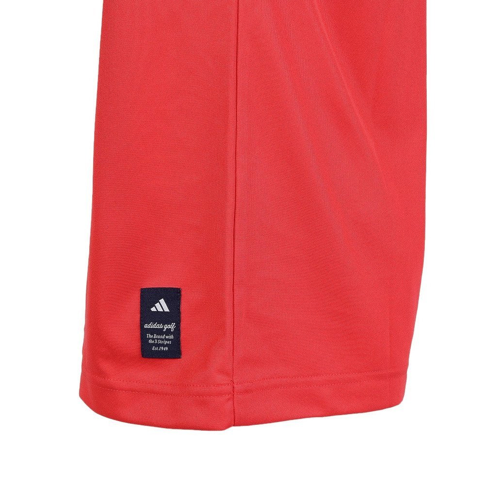 アディダス（adidas）（メンズ）ゴルフウェア 接触冷感 ワーディング 半袖シャツ OGH92-KM2221 RED