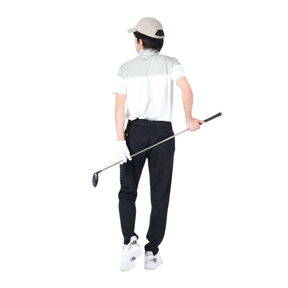 パフォーマンスギア（PG）（メンズ）ゴルフウェア 半袖 吸汗 速乾 冷感 ポロシャツ ハーフモック 403PG22EG2036 WHXGY