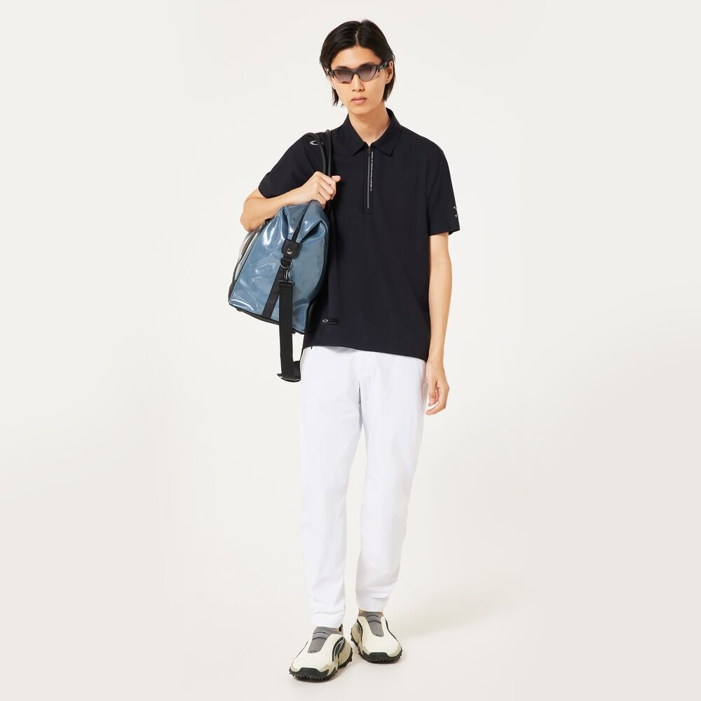 オークリー（OAKLEY）（メンズ）ゴルフウェア 吸汗速乾 接触冷感 SKULL SYNCHRONISM 半袖ポロシャツ FOA407670-02E