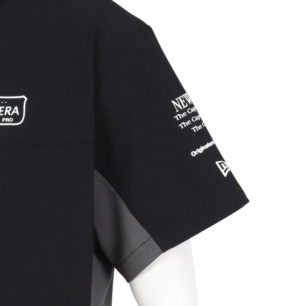 ニューエラ（NEW ERA）（メンズ）ゴルフウェア CLTH NENY 半袖シャツ