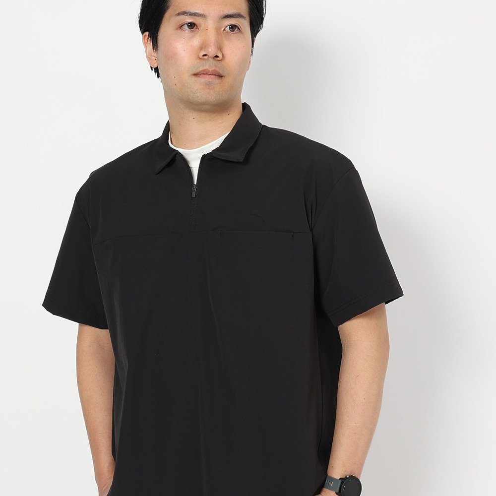 Peak Performance ハーフジップ 半袖シャツ ブラック Peak Performance ハーフジップ 半袖シャツ ブラック 40227.jpg