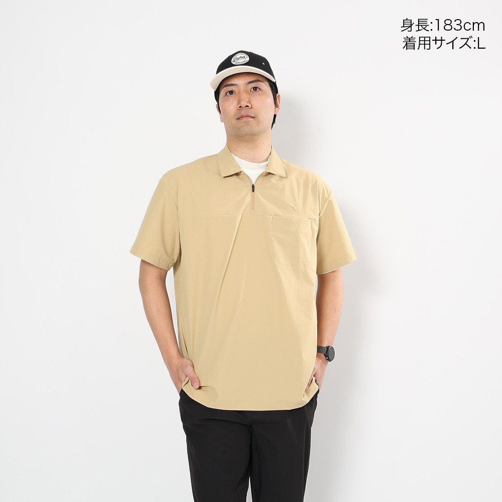 FR2GOLF ハーフジップ ベージュ Sサイズ 男女兼用 ゴルフ FR2GOLF ハーフジップ ベージュ Sサイズ 男女兼用 ゴルフ 【公式通販】