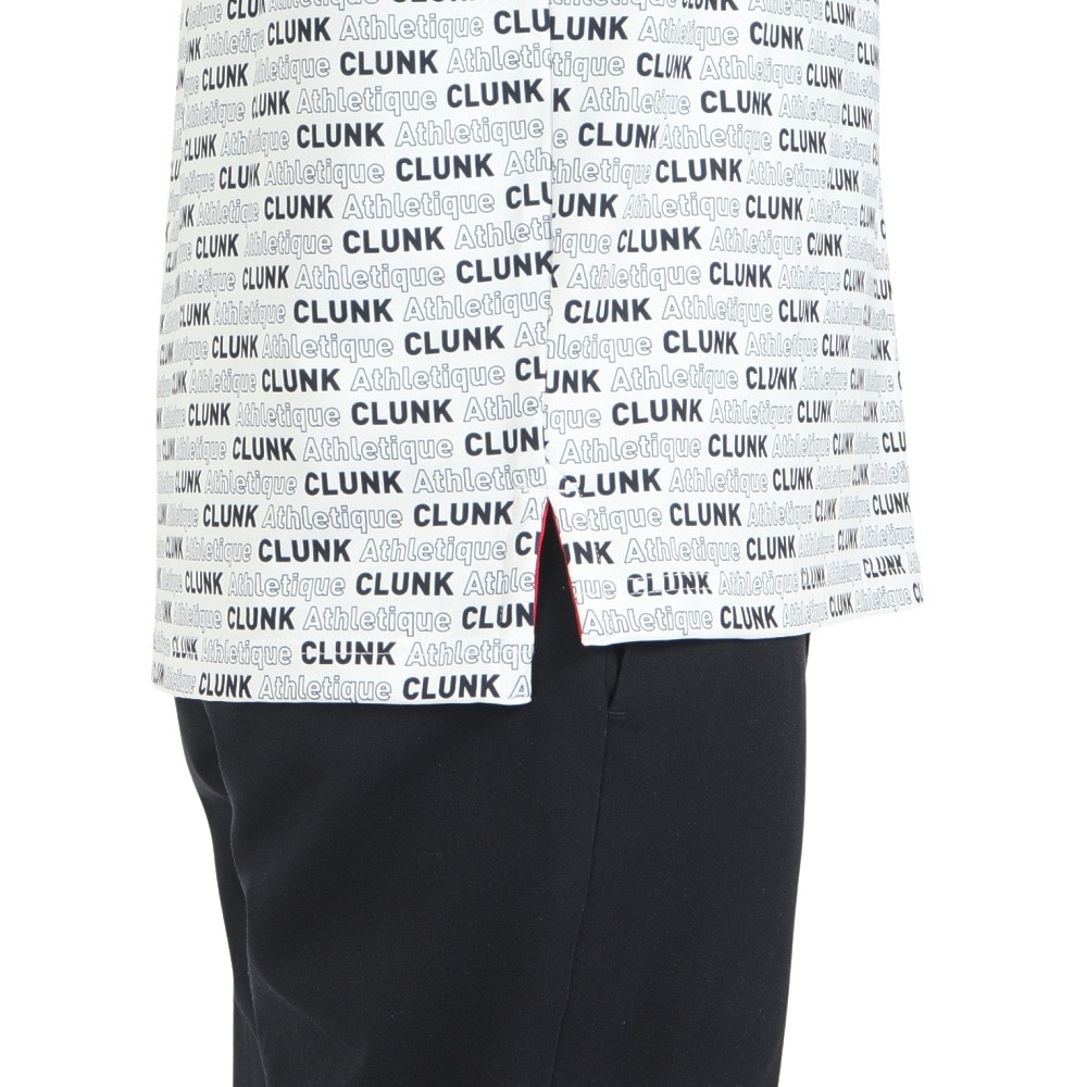 クランク（CLUNK）（メンズ）ゴルフウェア 消臭 ストレッチ 快適 運動性 アンダーセットポロシャツ CL5NTG03 WHT