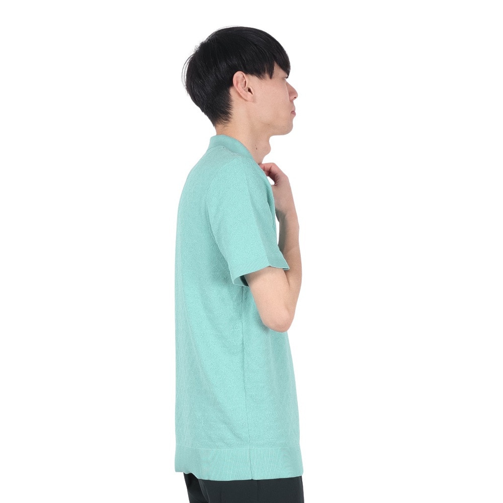 トラヴィスマシュー（Travis Mathew）（メンズ）ゴルフウェア 半袖 ニット ポロシャツ 7AI009-4BGR