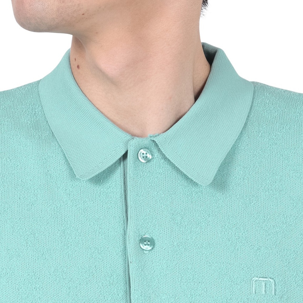 トラヴィスマシュー（Travis Mathew）（メンズ）ゴルフウェア 半袖 ニット ポロシャツ 7AI009-4BGR