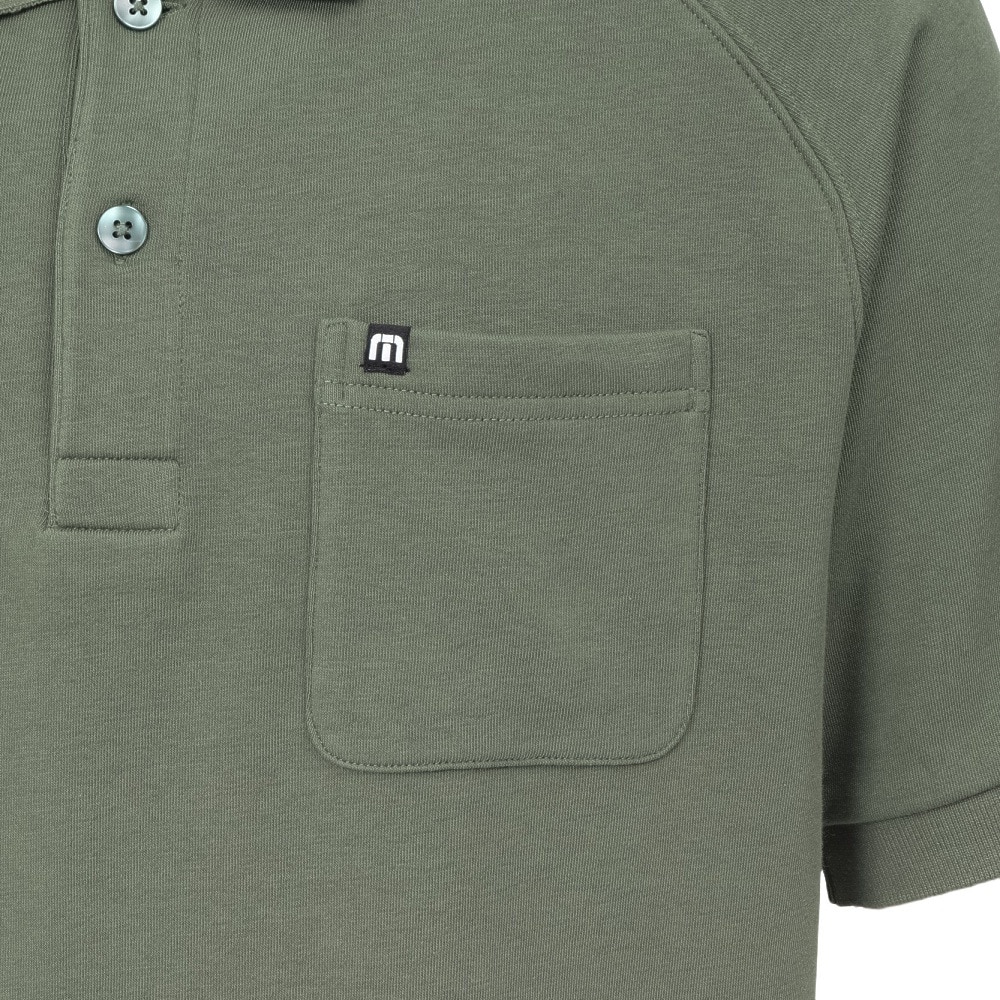 トラヴィスマシュー（Travis Mathew）（メンズ）ゴルフウェア 半袖 スウェット ポロシャツ 7AI017-3OLG