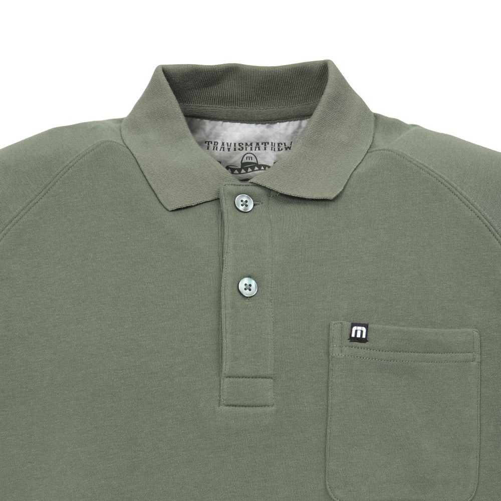 トラヴィスマシュー（Travis Mathew）（メンズ）ゴルフウェア 半袖 スウェット ポロシャツ 7AI017-3OLG