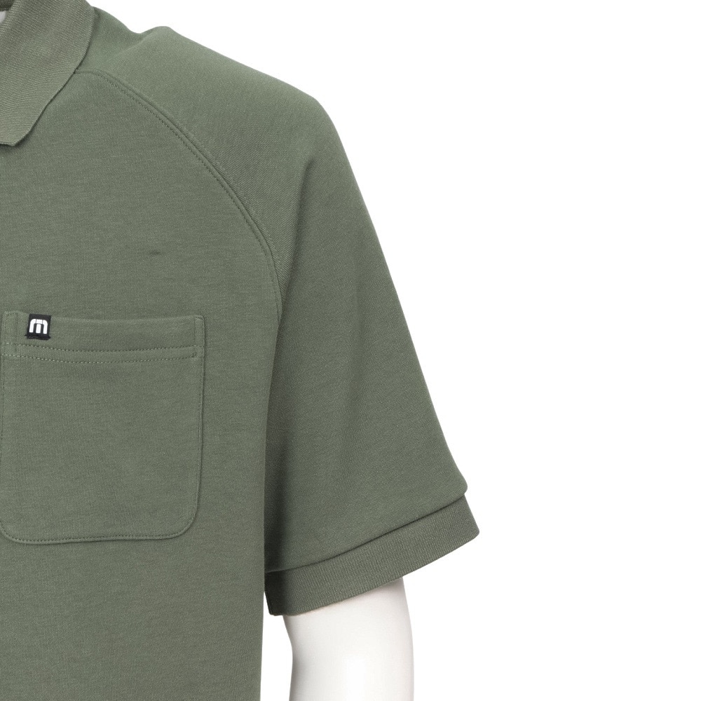 トラヴィスマシュー（Travis Mathew）（メンズ）ゴルフウェア 半袖 スウェット ポロシャツ 7AI017-3OLG