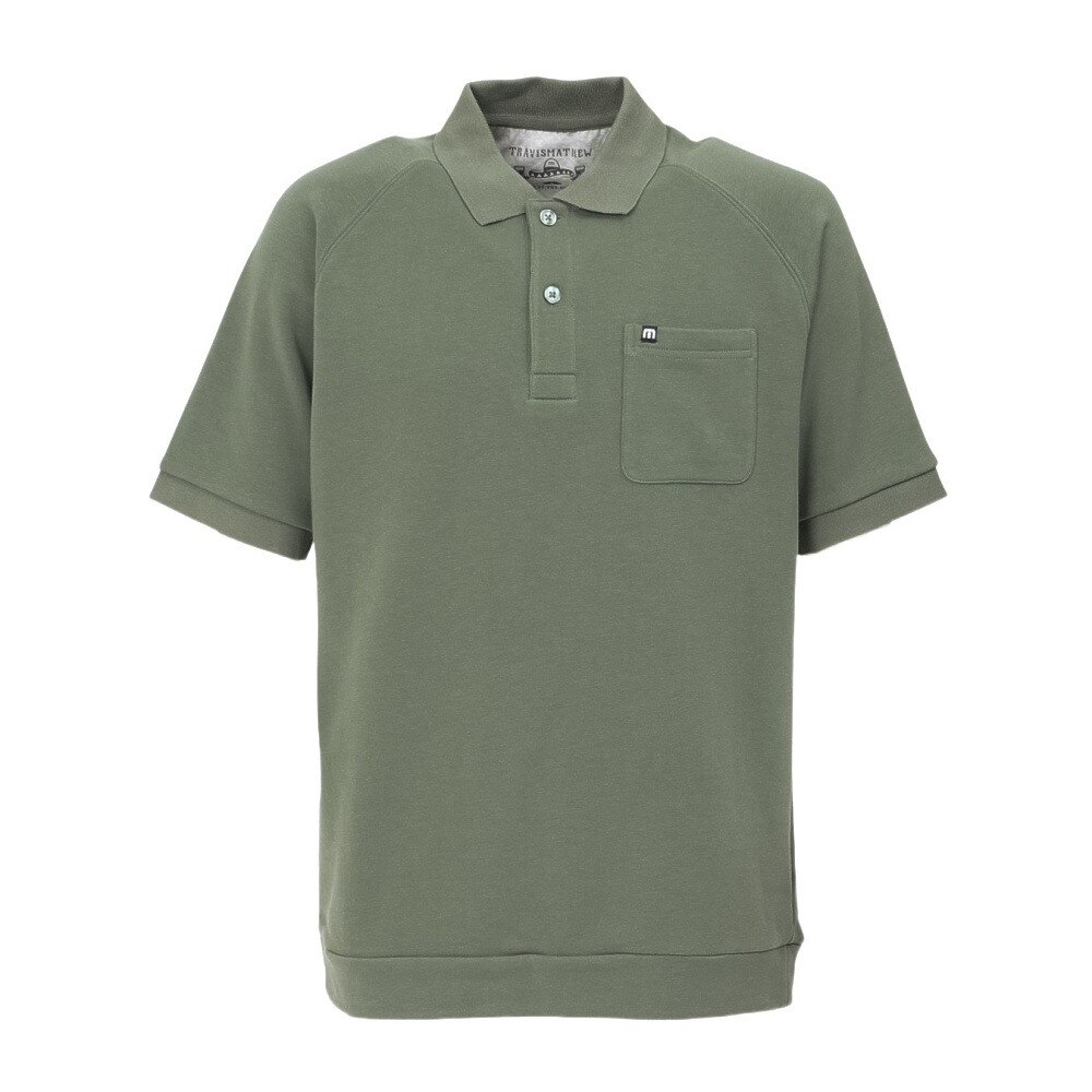 トラヴィスマシュー（Travis Mathew）（メンズ）ゴルフウェア 半袖 スウェット ポロシャツ 7AI017-3OLG