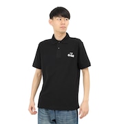 (メンズ)ゴルフウェア オリオンポロシャツ ドラフトロゴ ORIP001-BLK