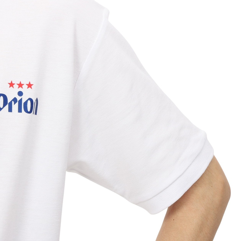 United Athle（United Athle）（メンズ）ゴルフウェア オリオンポロシャツ ドラフトロゴ ORIP001-WHT