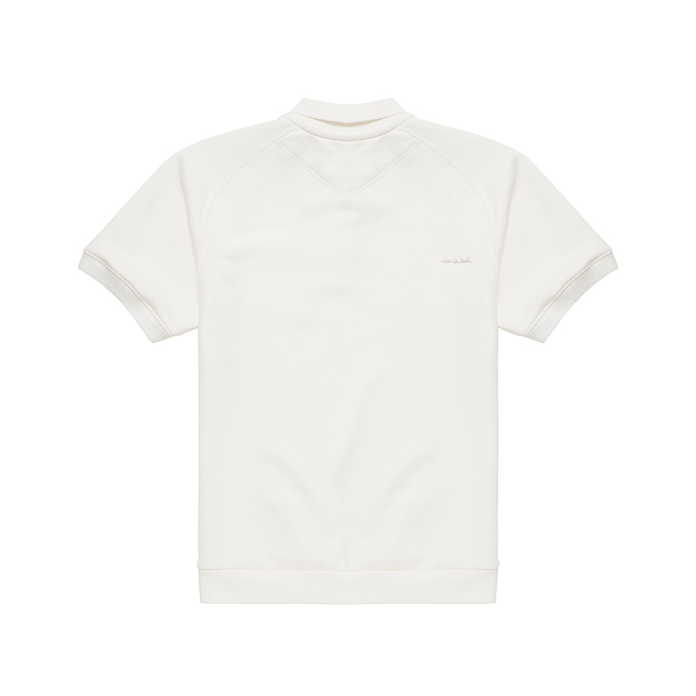 トラヴィスマシュー（Travis Mathew）（メンズ）ゴルフウェア ストレッチ 半袖スウェットポロシャツ 7AI017-1WHT