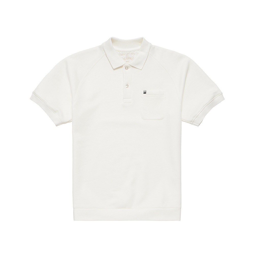 トラヴィスマシュー（Travis Mathew）（メンズ）ゴルフウェア ストレッチ 半袖スウェットポロシャツ 7AI017-1WHT