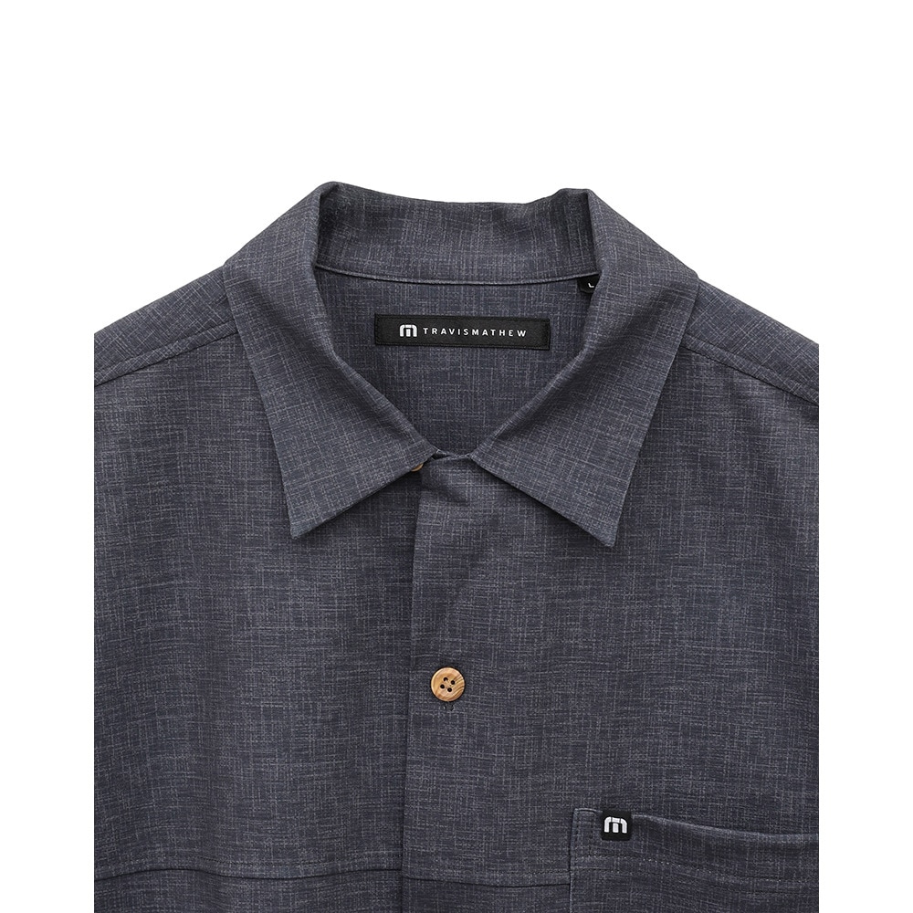 トラヴィスマシュー（Travis Mathew）（メンズ）ゴルフウェア 吸湿速乾 半袖 オープンシャツ 7AL030-0GPN