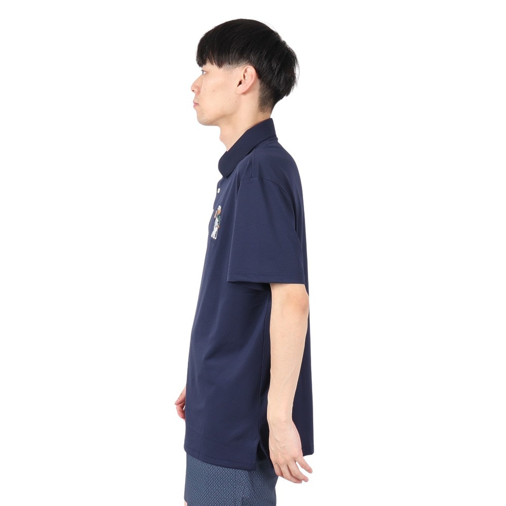 ラルフ ローレン（RALPH LAUREN）（メンズ）ゴルフウェア テーラードフィット ベア パフォーマンス ポロシャツ MNXGKNI1N820662410