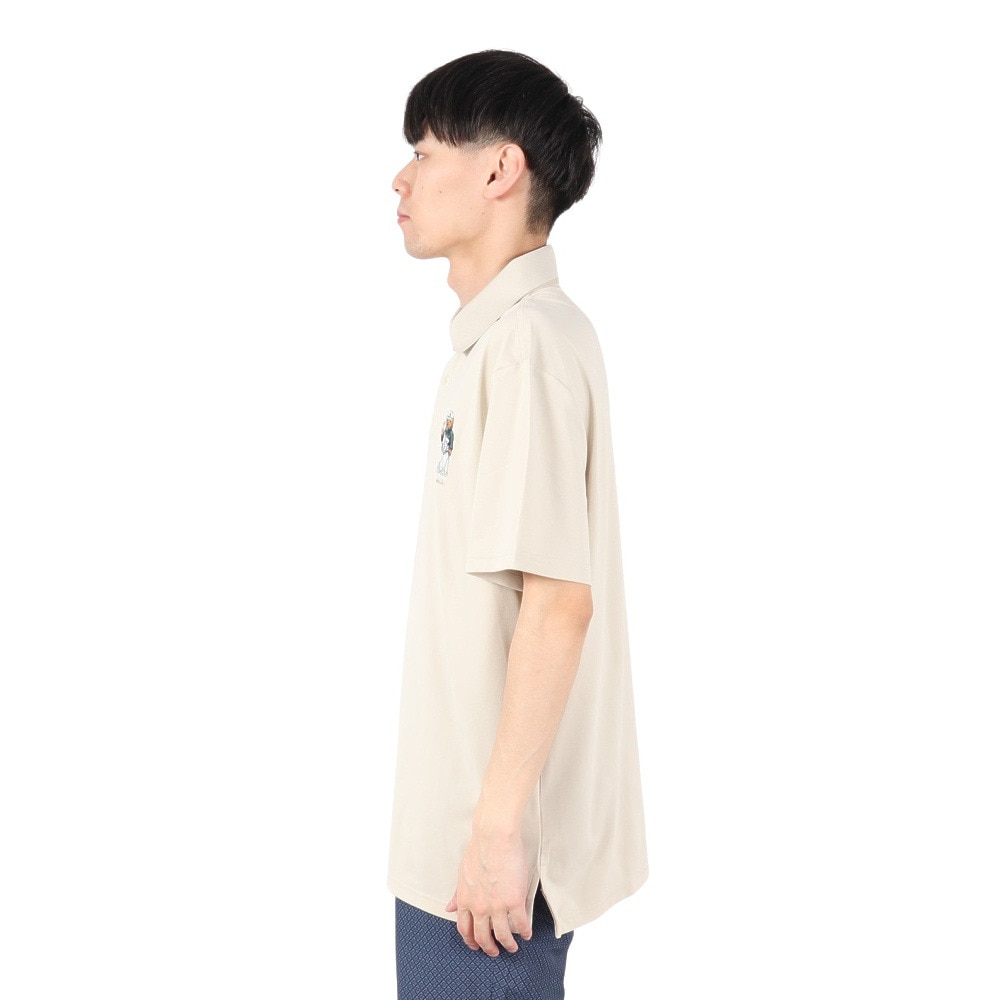 ラルフ ローレン（RALPH LAUREN）（メンズ）ゴルフウェア テーラードフィット ベア パフォーマンス ポロシャツ MNXGKNI1N820717101