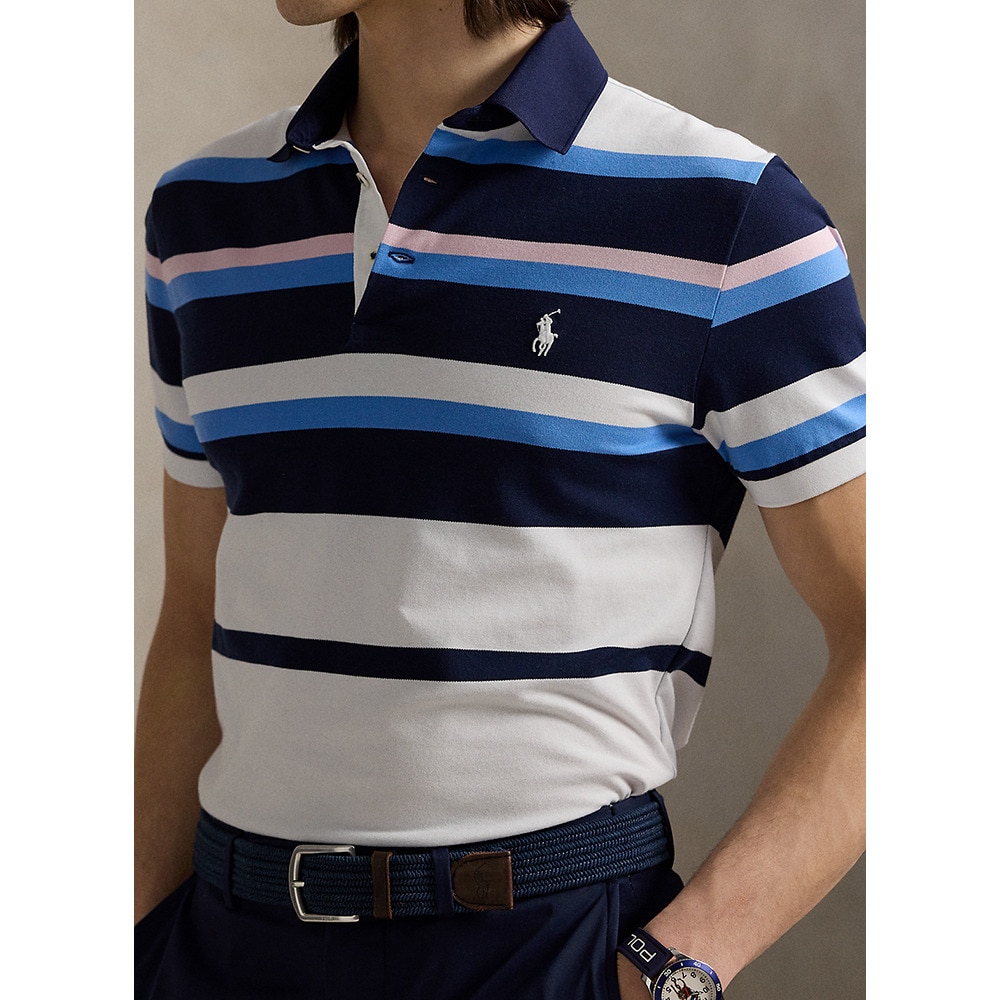 ラルフ ローレン（RALPH LAUREN）（メンズ）ゴルフウェア テーラード フィット パフォーマンス ポロシャツ MNXGKNI1N820691999