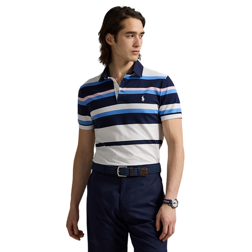 ラルフ ローレン（RALPH LAUREN）（メンズ）ゴルフウェア テーラード フィット パフォーマンス ポロシャツ MNXGKNI1N820691999