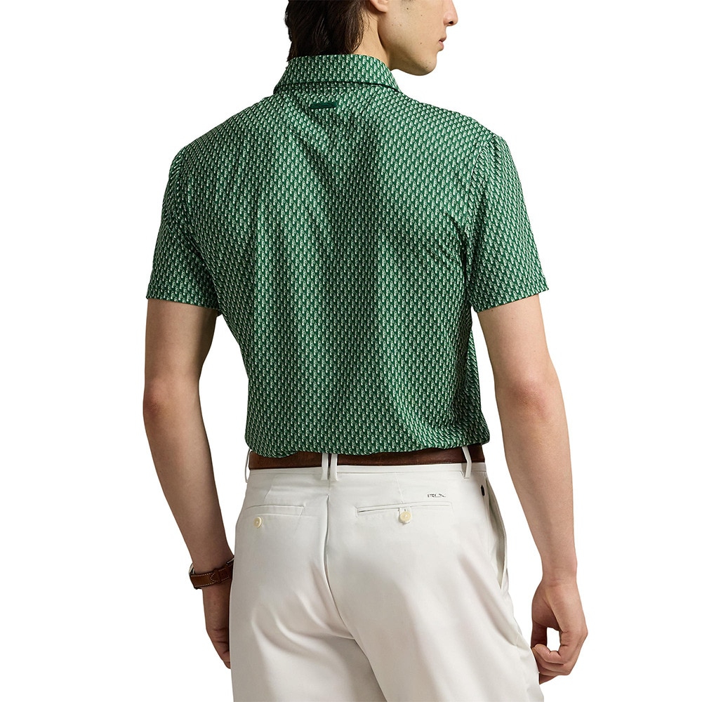 ラルフ ローレン（RALPH LAUREN）（メンズ）ゴルフウェア ゴルフバッグモチーフ テーラード フィット パフォーマンス ポロシャツ MNXGKNI1N820767300