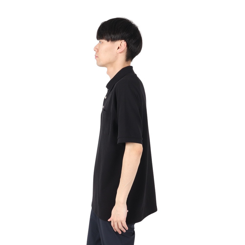 マンシングウエア（MUNSING WEAR）（メンズ）ゴルフウェア ペンギン バイ マンシングウェア 60S ラグランスリーブポロシャツ MU5SHS01M BK00