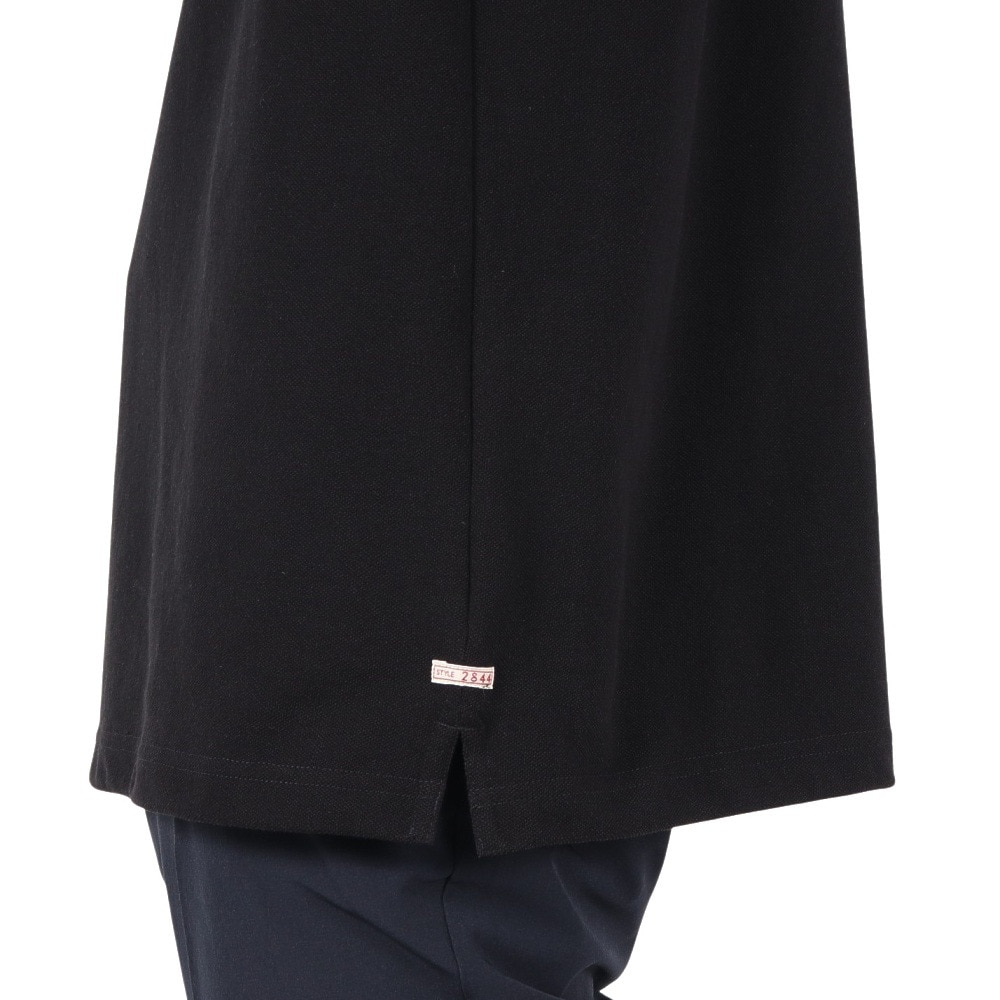 マンシングウエア（MUNSING WEAR）（メンズ）ゴルフウェア ペンギン バイ マンシングウェア 60S ラグランスリーブポロシャツ MU5SHS01M BK00