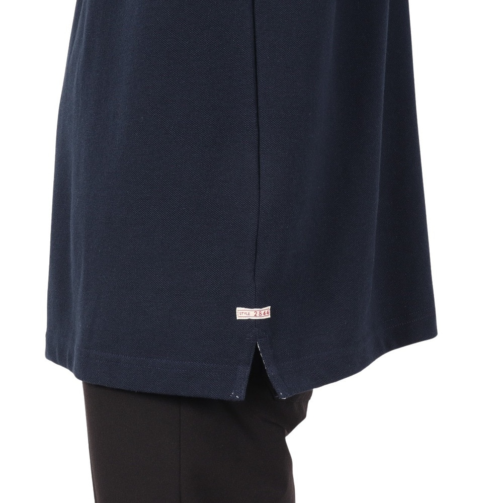 マンシングウエア（MUNSING WEAR）（メンズ）ゴルフウェア ペンギン バイ マンシングウェア 60S ラグランスリーブ 半袖ポロシャツ MU5SHS01M NV00