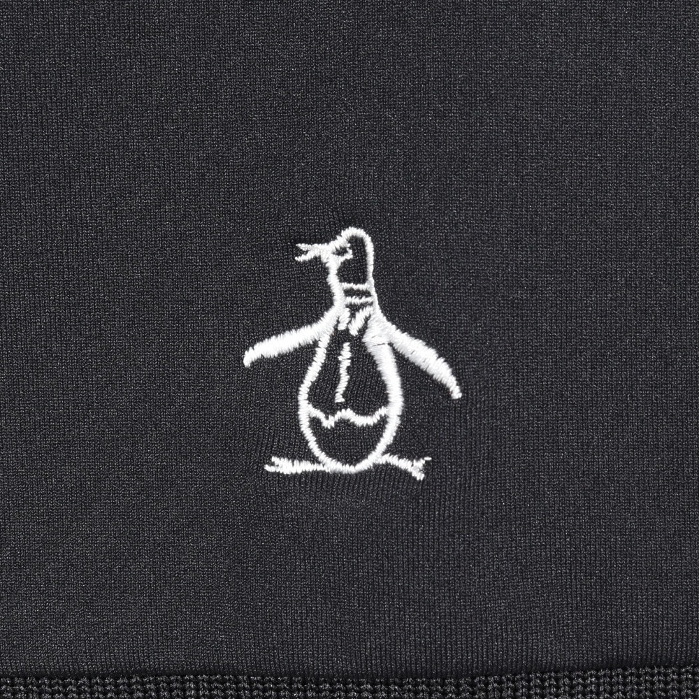 マンシングウエア（MUNSING WEAR）（メンズ）ゴルフウェア PEN ラグランスリーブ グラフィック ポロシャツ MU5SHS10M BK00