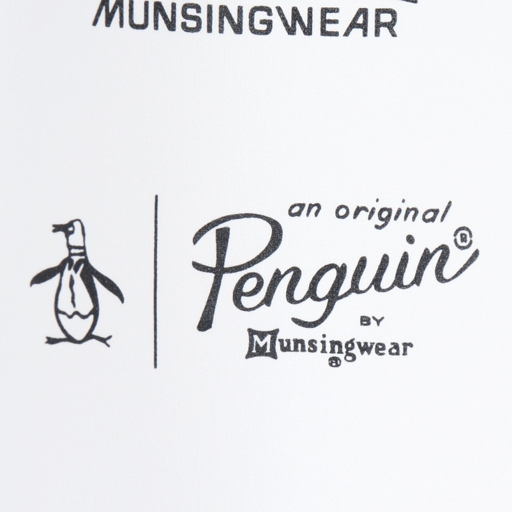 マンシングウエア（MUNSING WEAR）（メンズ）ゴルフウェア PEN ラグランスリーブ グラフィック ポロシャツ MU5SHS10M WH00